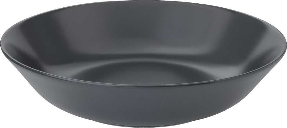 DINERA ДИНЕРА, тарелка глубокая, темно-серый