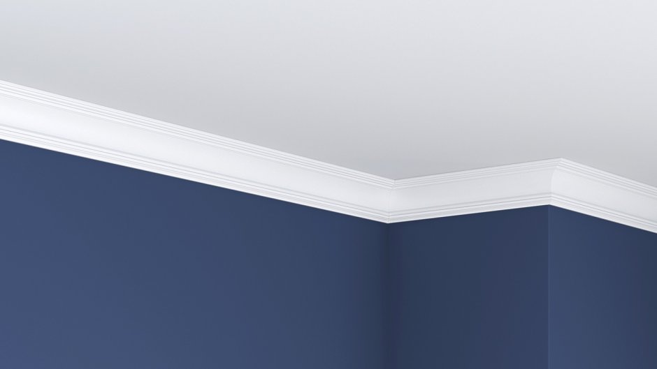 Плинтус потолочный прямоугольный