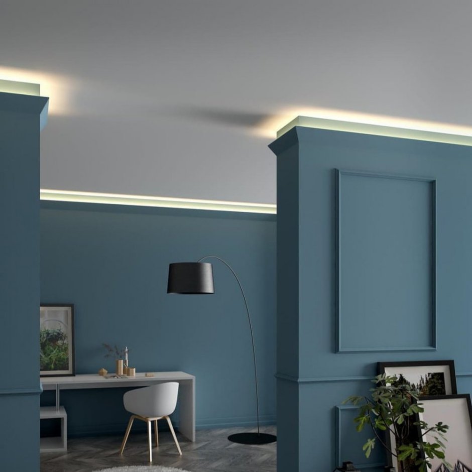 Европласт закарнизная подсветка