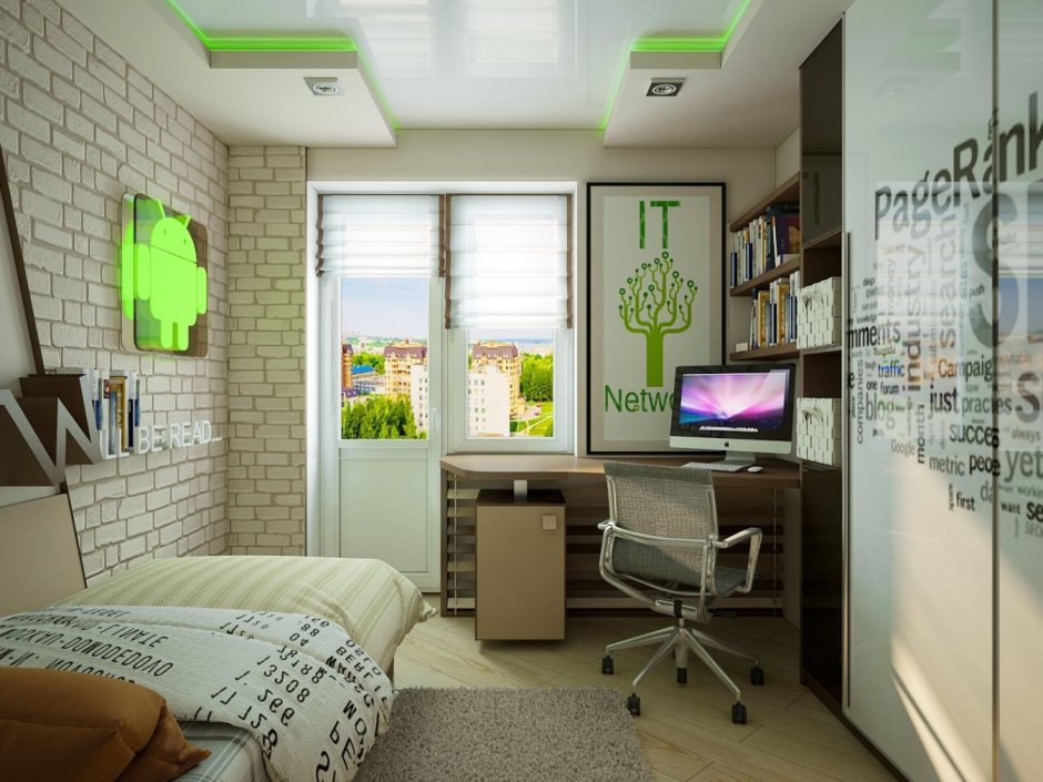 Комната для подростка мальчика