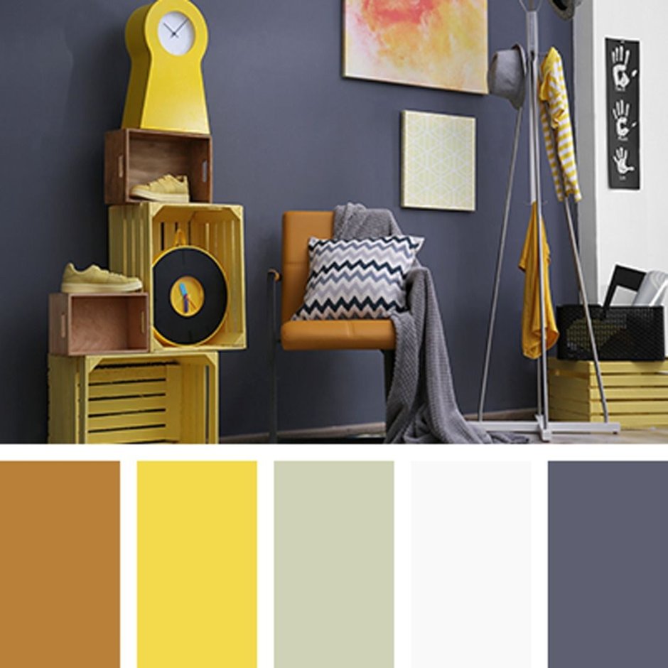 Бирюза и золото в интерьере