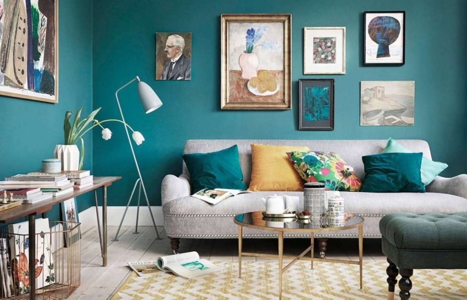 Цветовые сочетания в интерьере