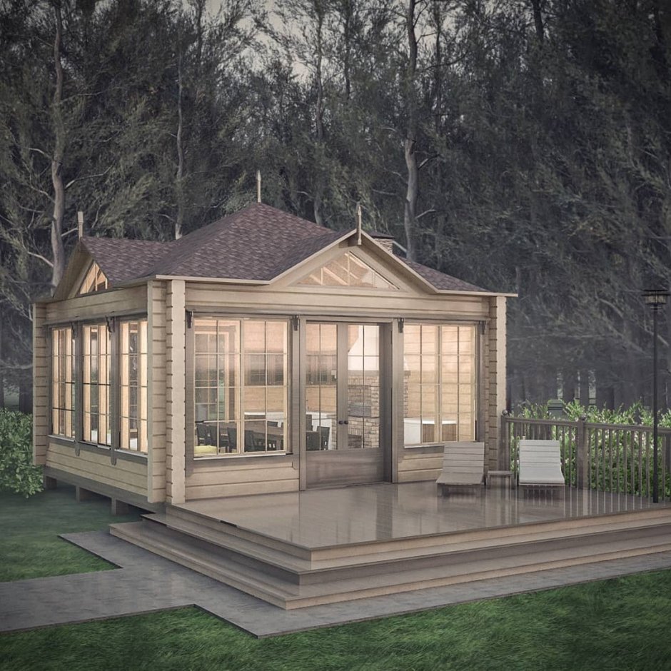 Крытая беседка