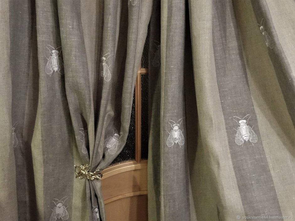 Шторы блэкаут Амалия бирюза