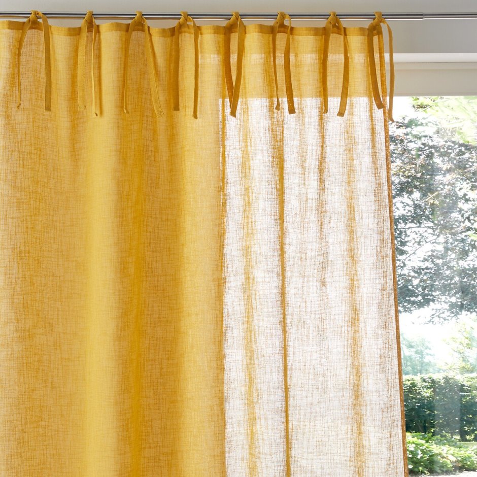 Белые шторы