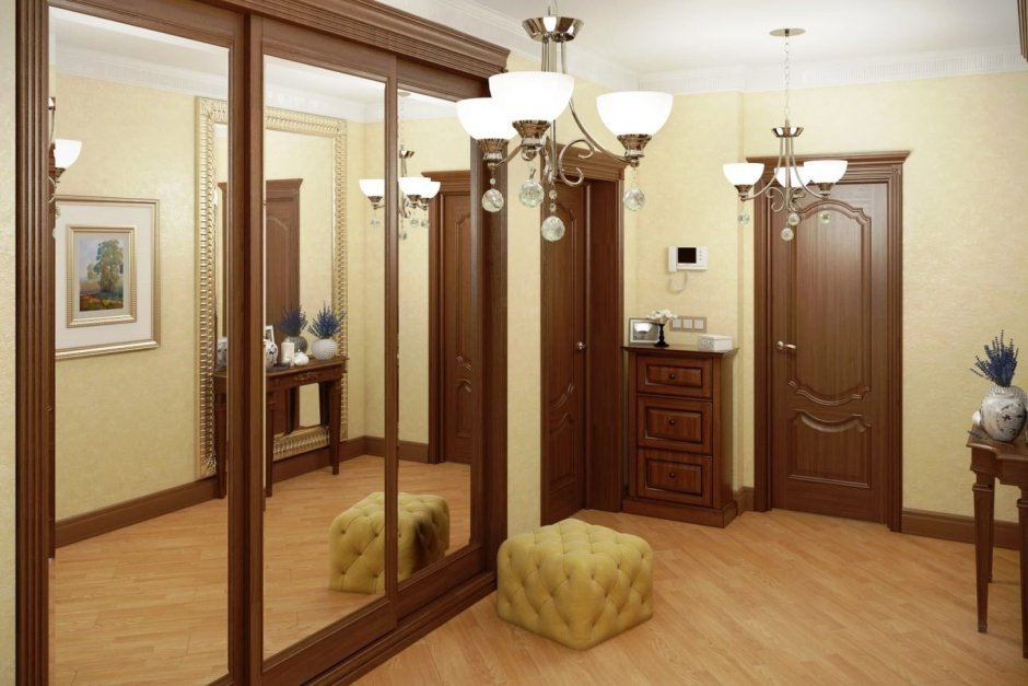 Квадратная прихожая в хрущевке