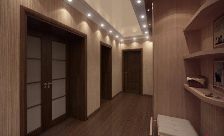 Бежевая прихожая