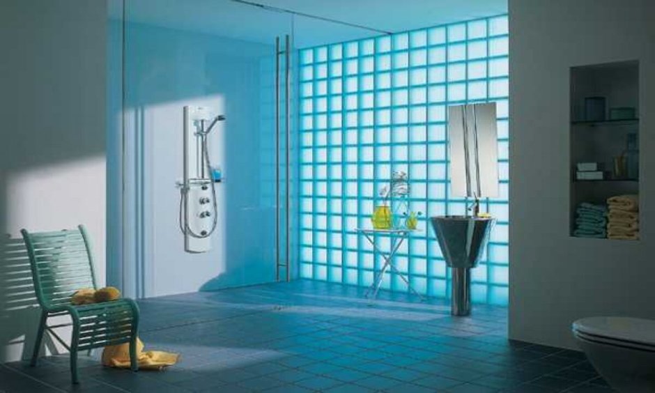 Стеклоблоки и стеклокирпичи