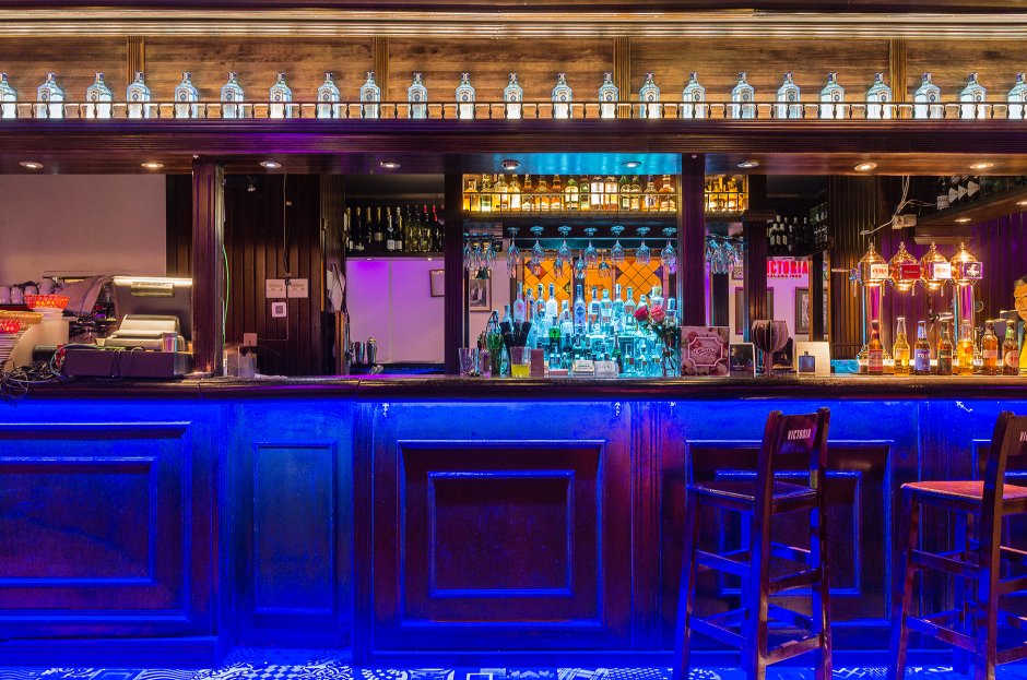 Барная стойка неон