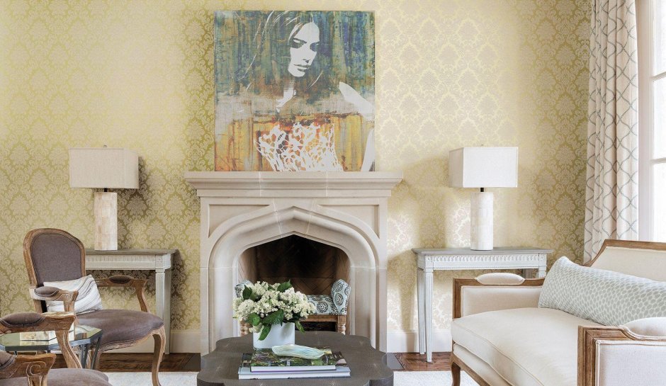 Дамаск в интерьере