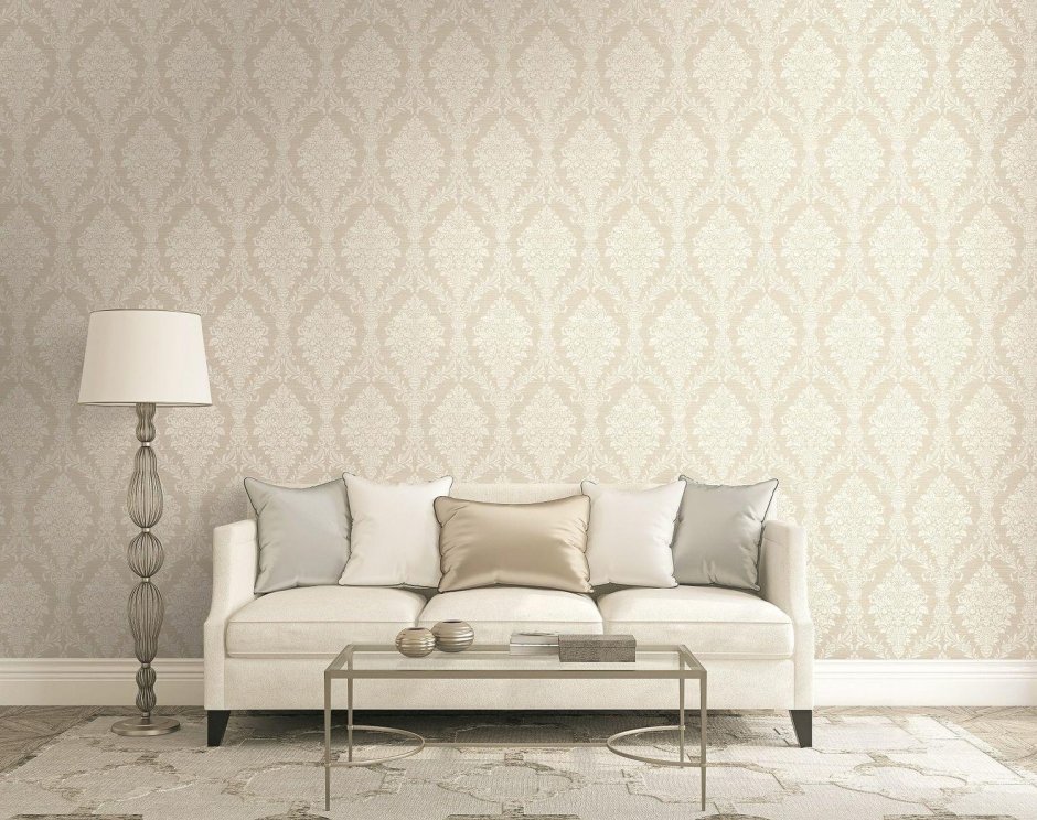 Обои для гостиной синий бархат