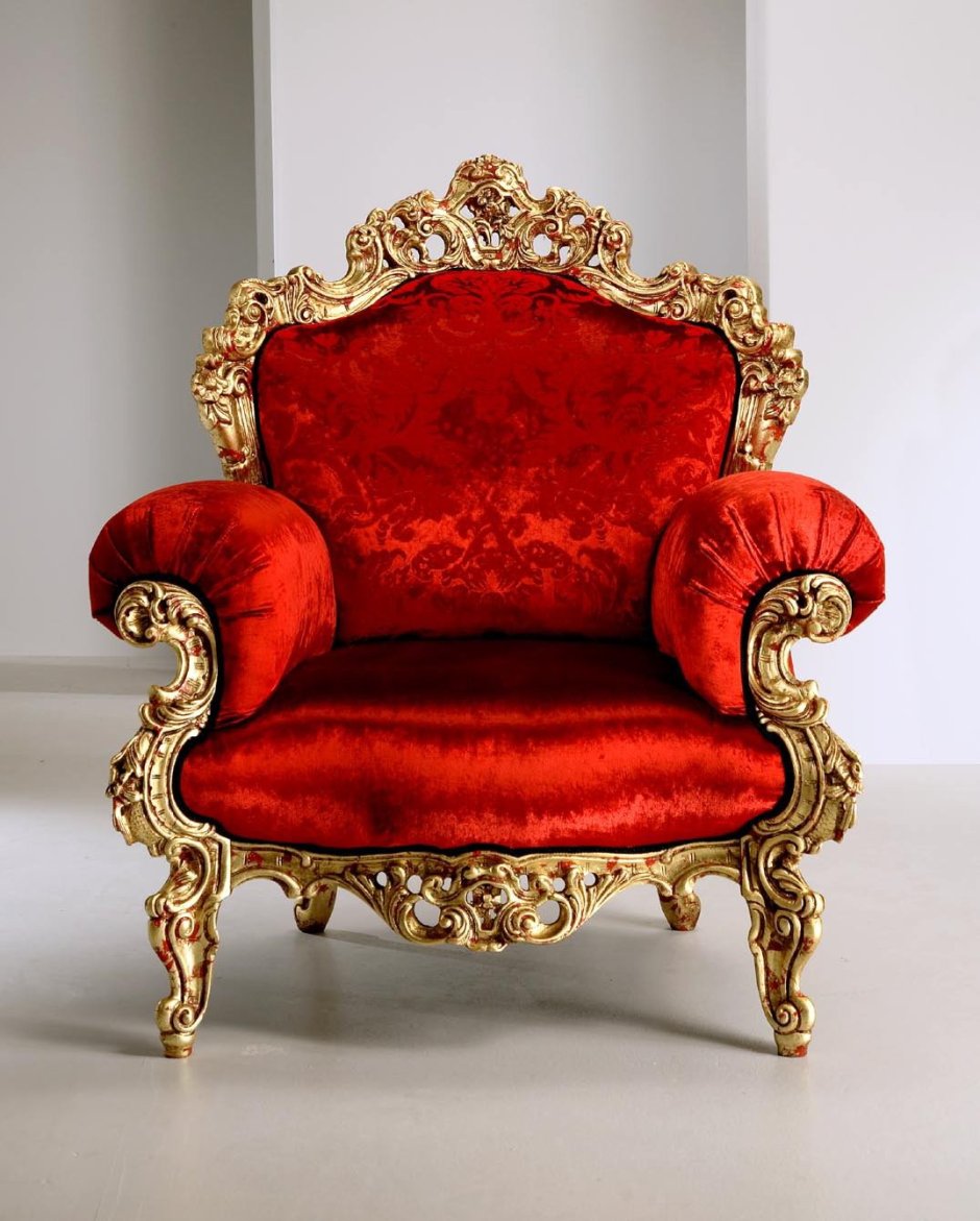 Трон рококо