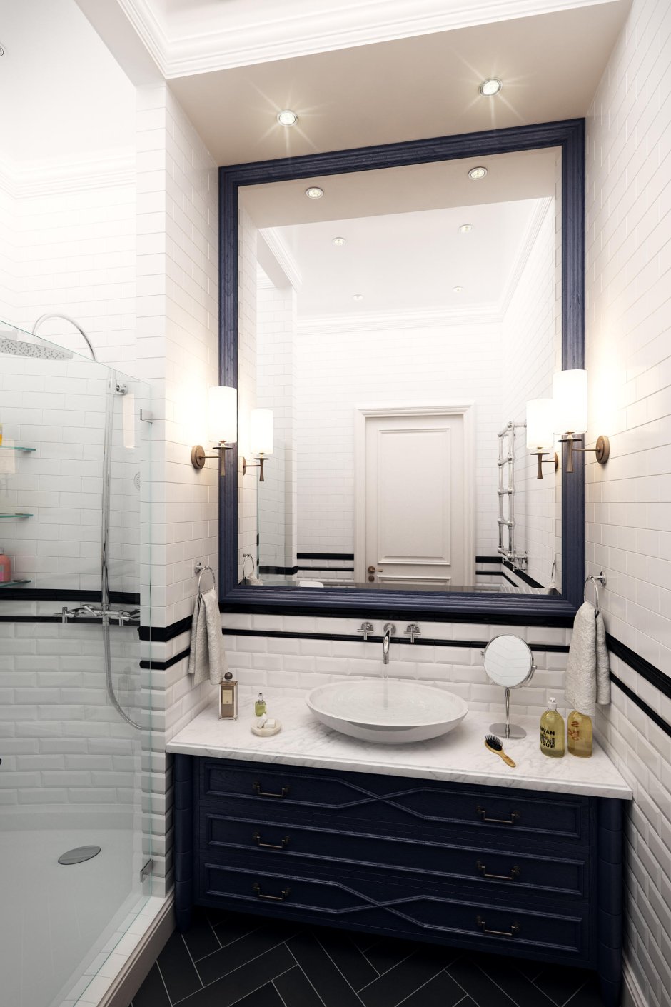 Ванная комната американская классика