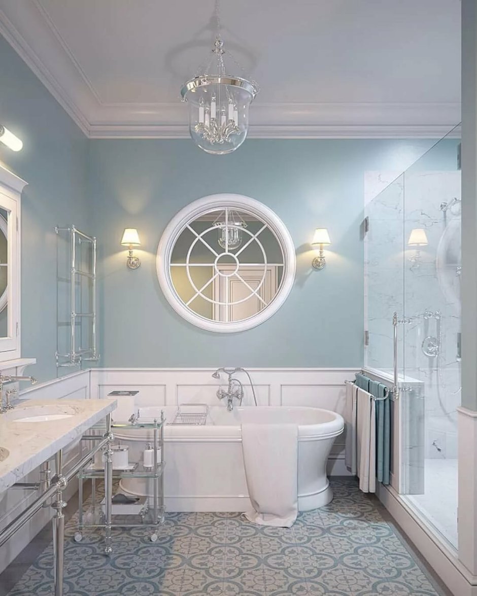 Ванная в американском стиле