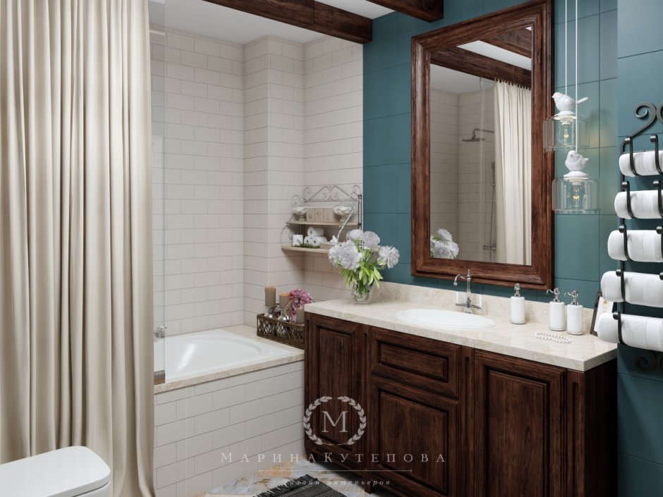 Люстра для ванной комнаты в классическом стиле