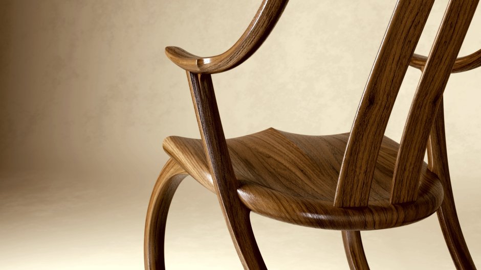 Дизайнерские деревянные кресла