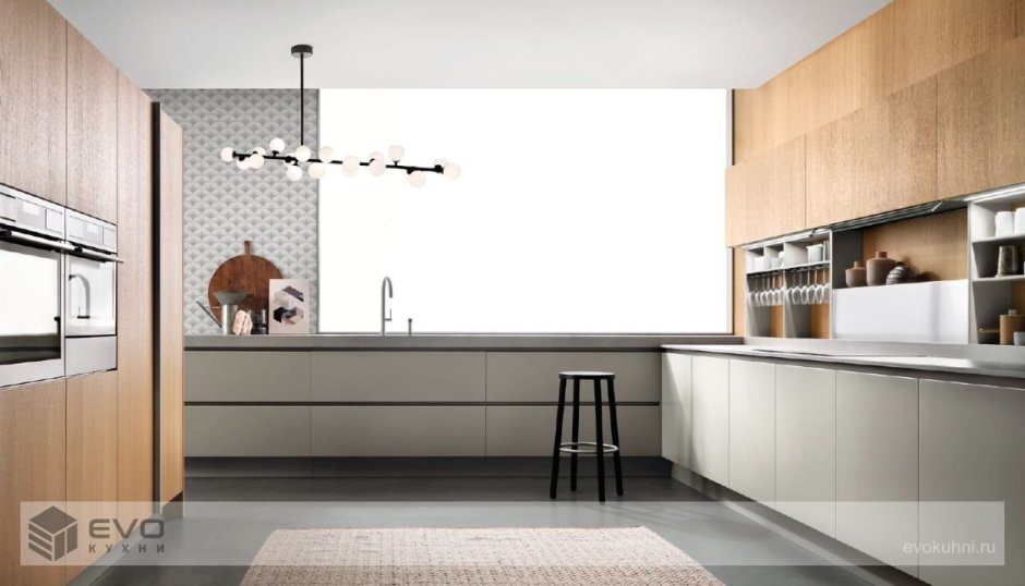 Гараж для бытовой техники на кухне