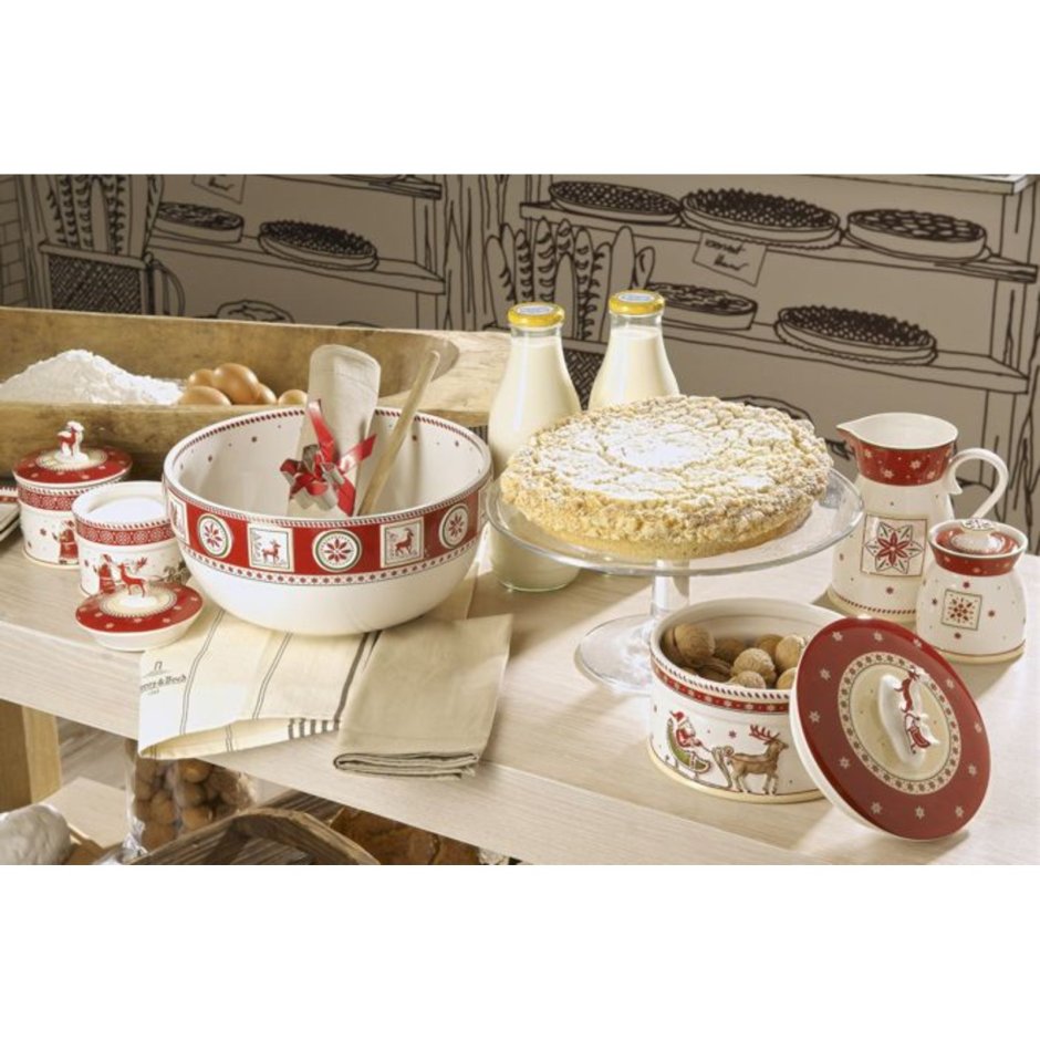 Посуда Виллерой бош Рождественская