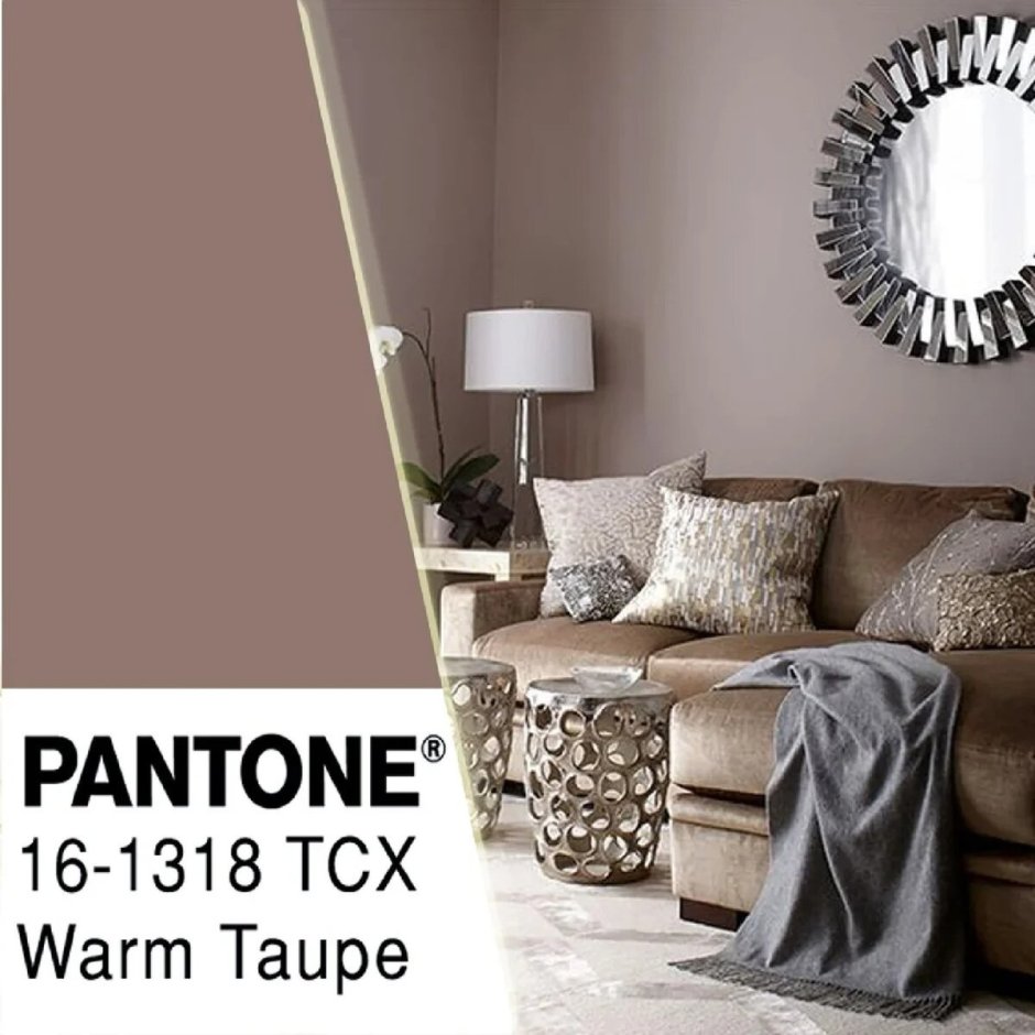 Темный диван в интерьере