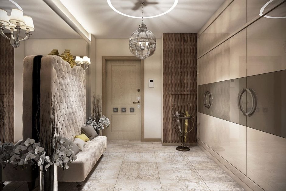 Стильная уютная спальня