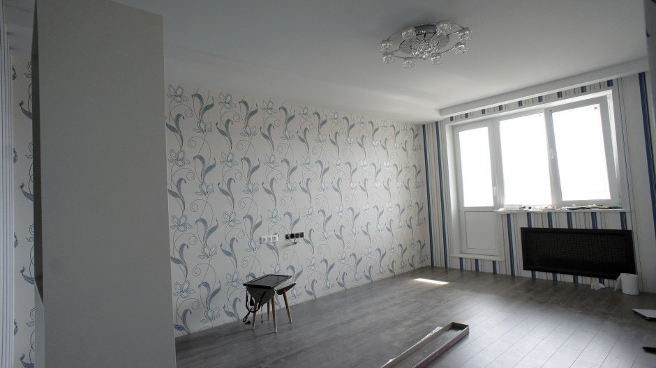 Дизайн двухкомнатной квартиры покраска стен