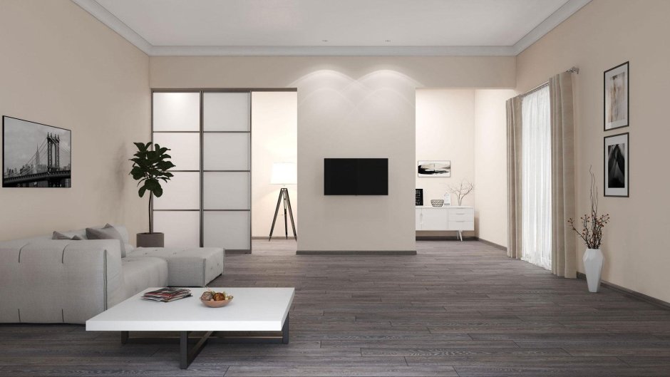 Комната после ремонта