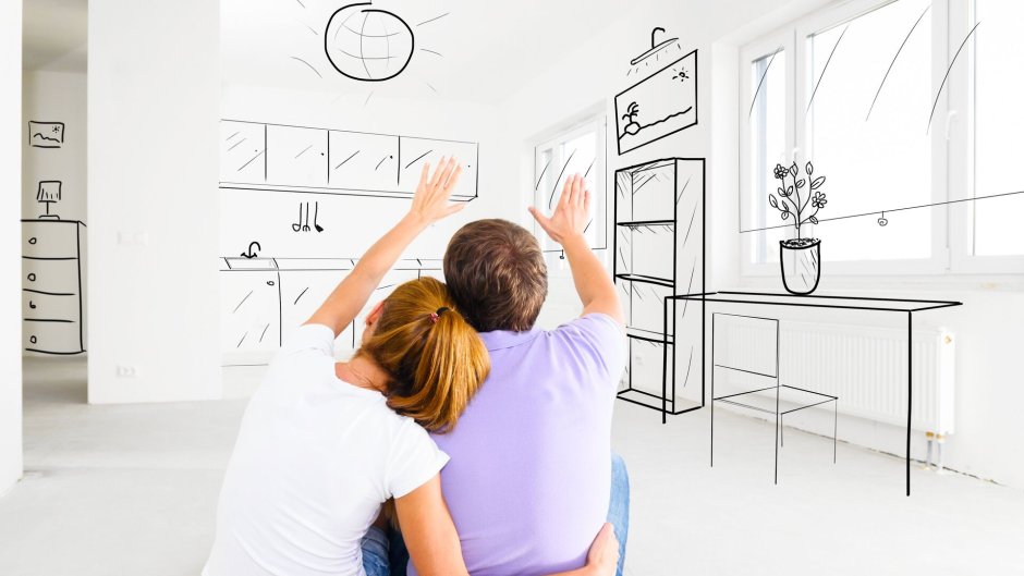 Сочетание цветов пола и стен