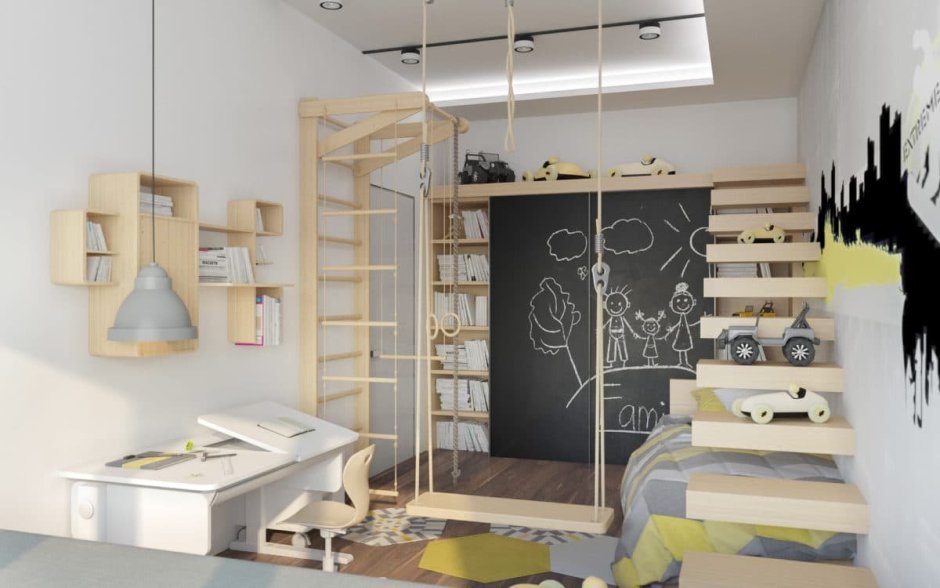 Дизайн комнаты для подростка