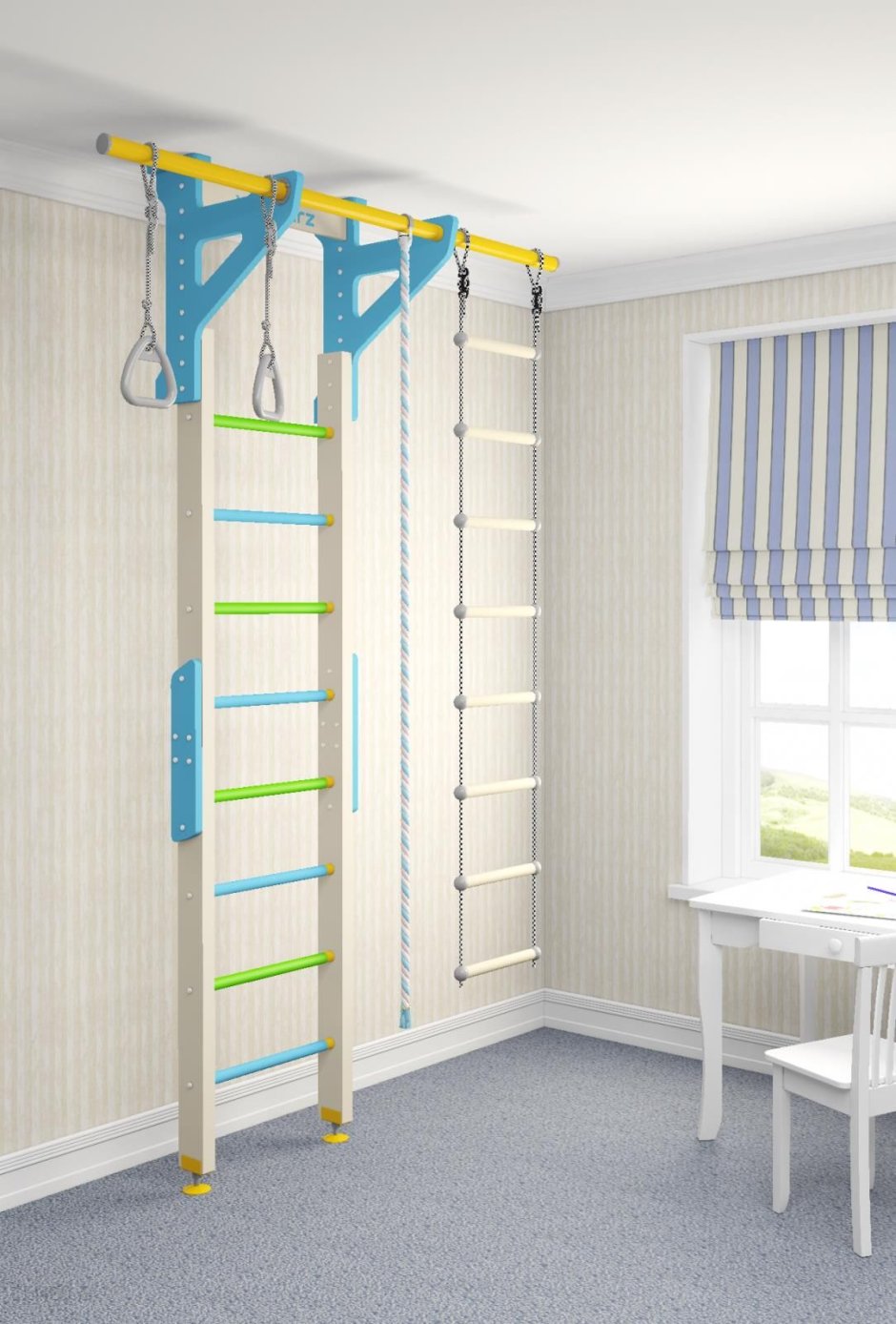 Детский спортивный комплекс (уличный) Wallbarz Kids' Outdoor Gym