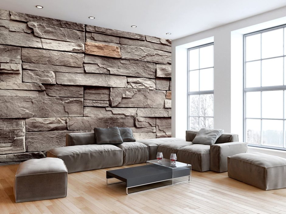 Сланец в интерьере