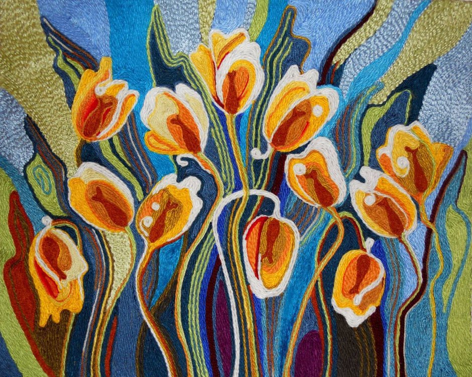 Ниткография маки