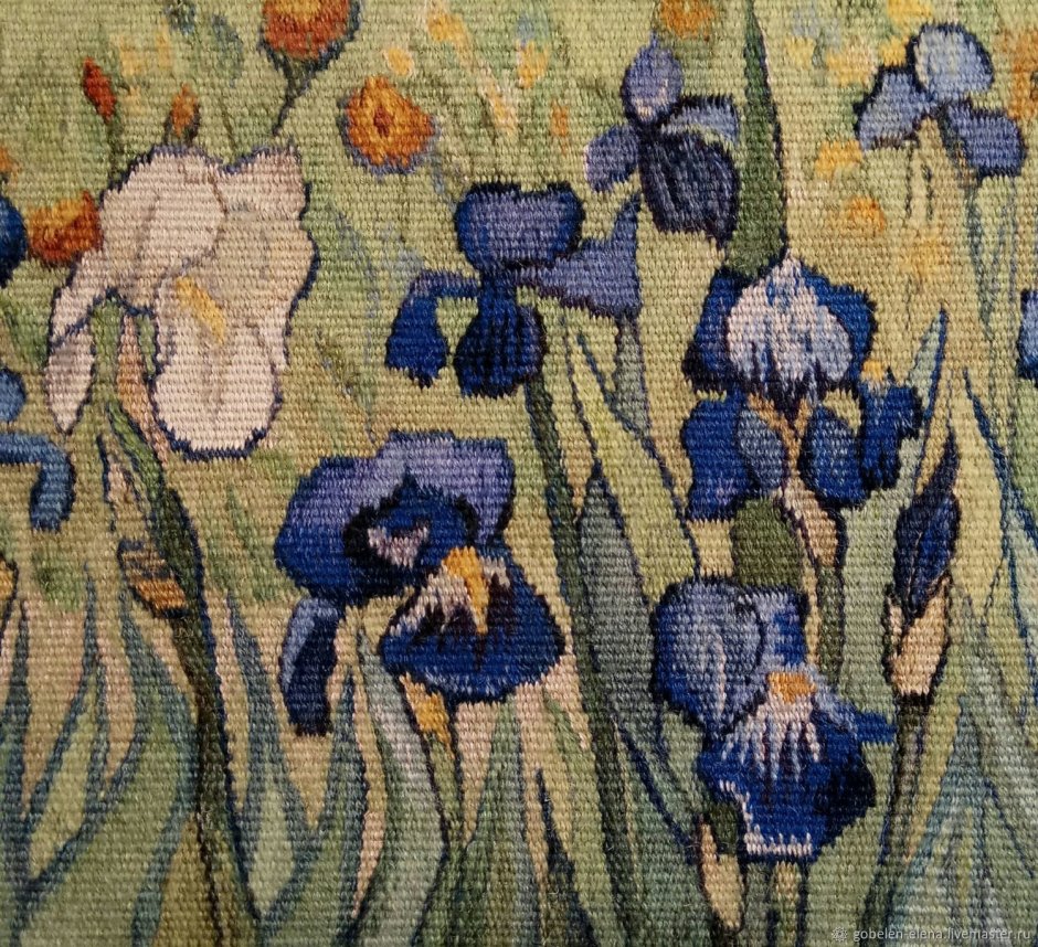 Гобелен ирисы Ван Гог