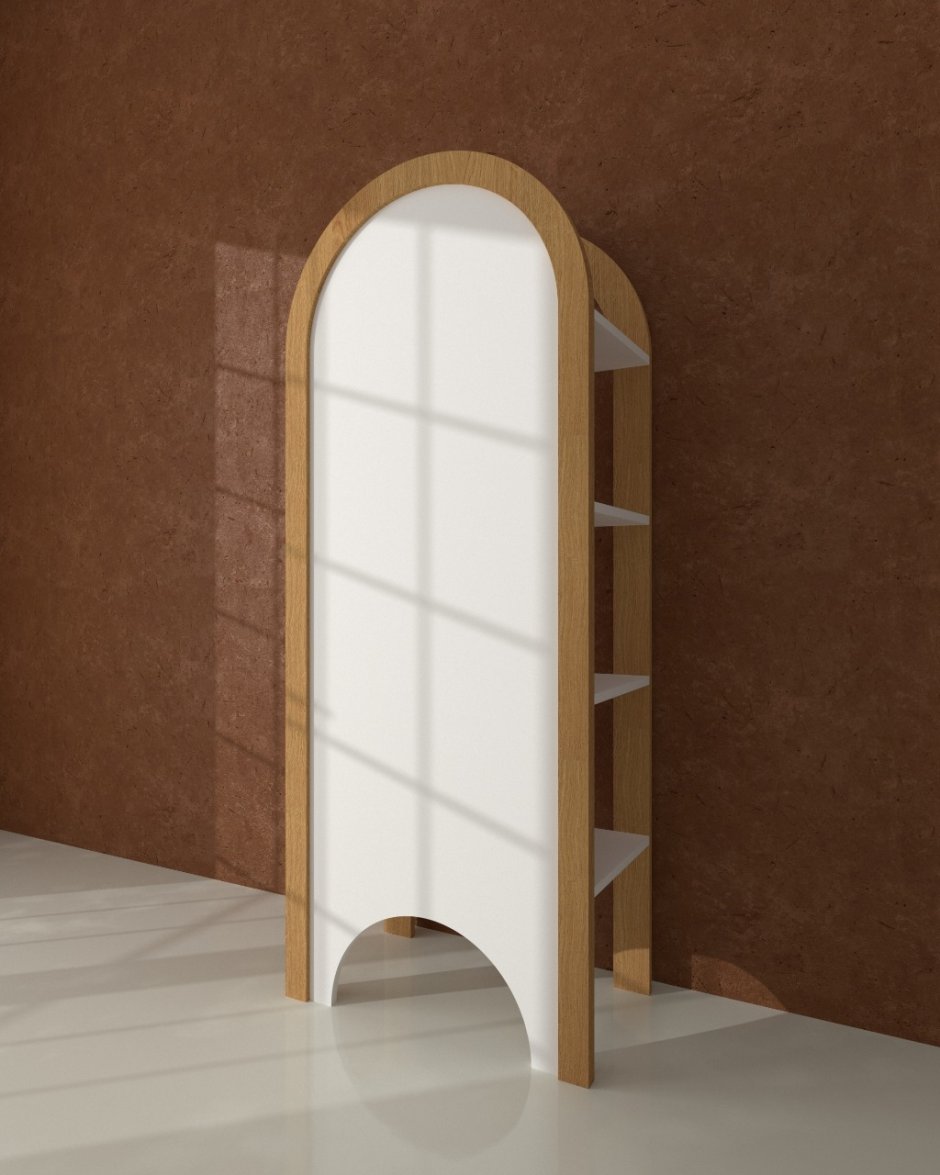 Арка с полочками