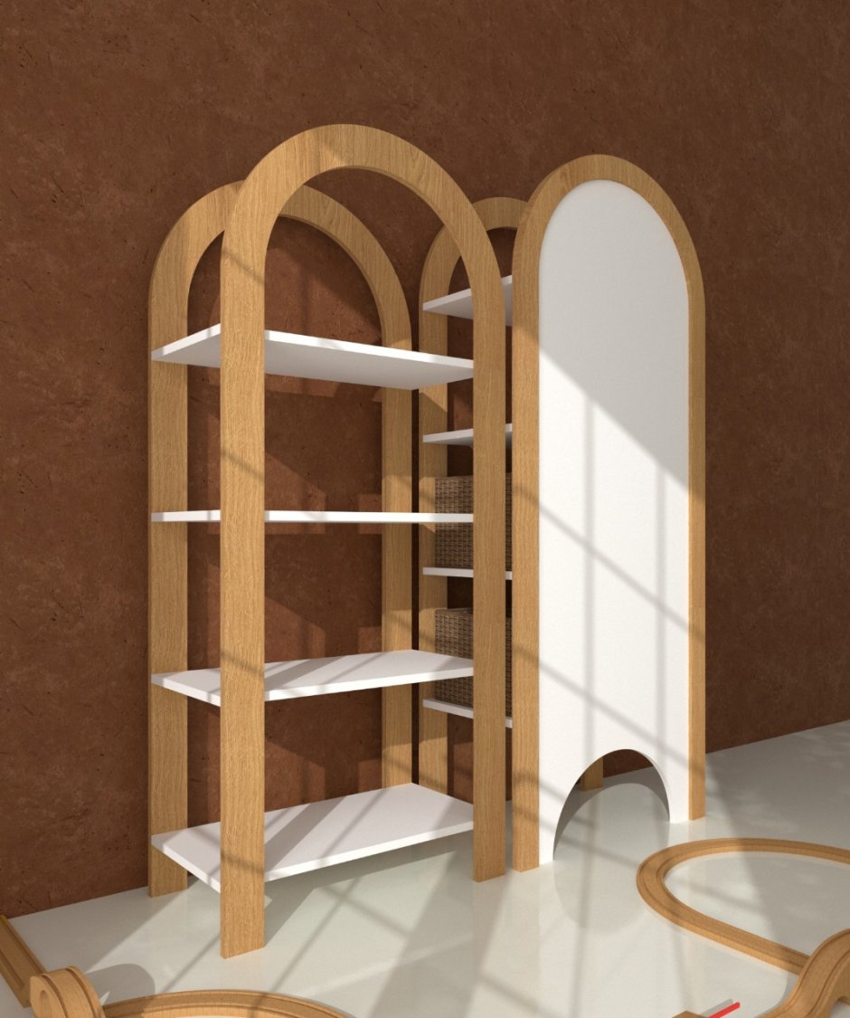 Арка с полками