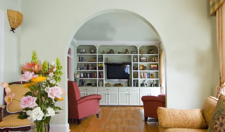 Арка с полкой