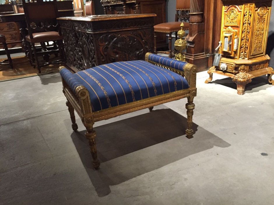 Скамья в прихожую со спинкой