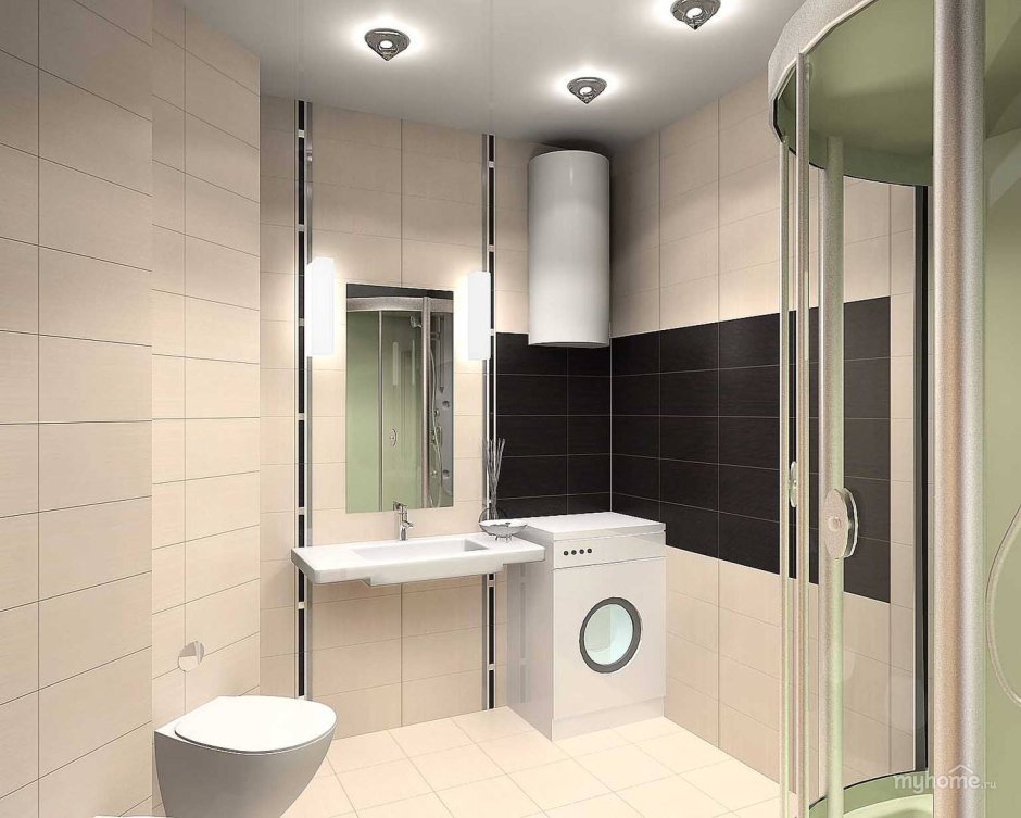 Ванная и туалет раздельные