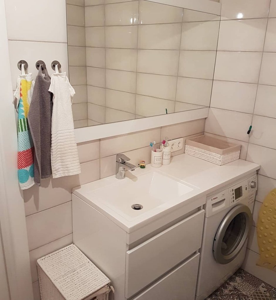 Ванная 3 кв м со стиральной машиной