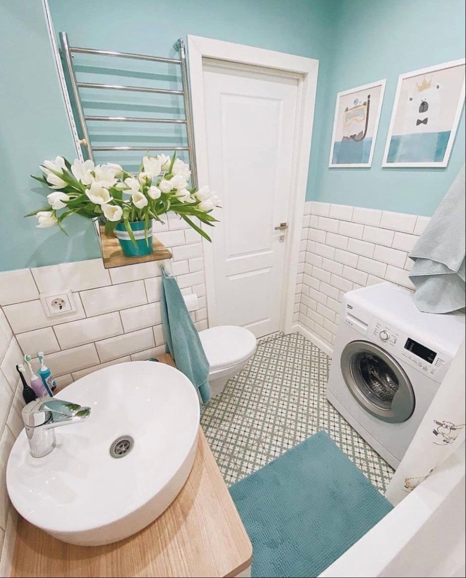 Санузел 3 кв м фото