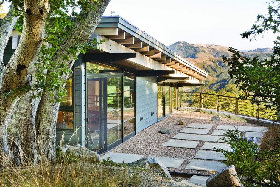 Монтерей США дом на горе