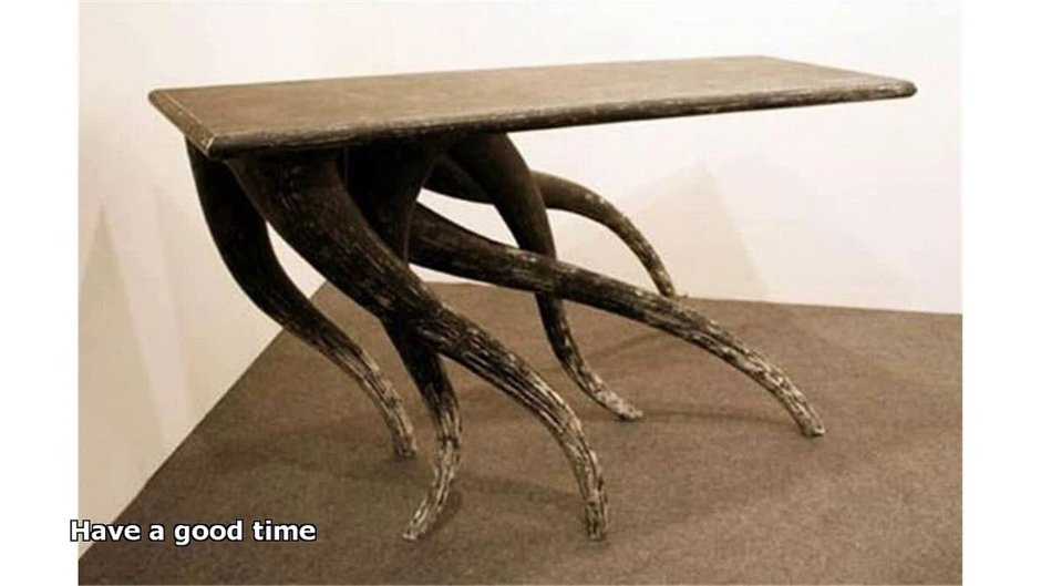 Необычные ножки для журнального столика