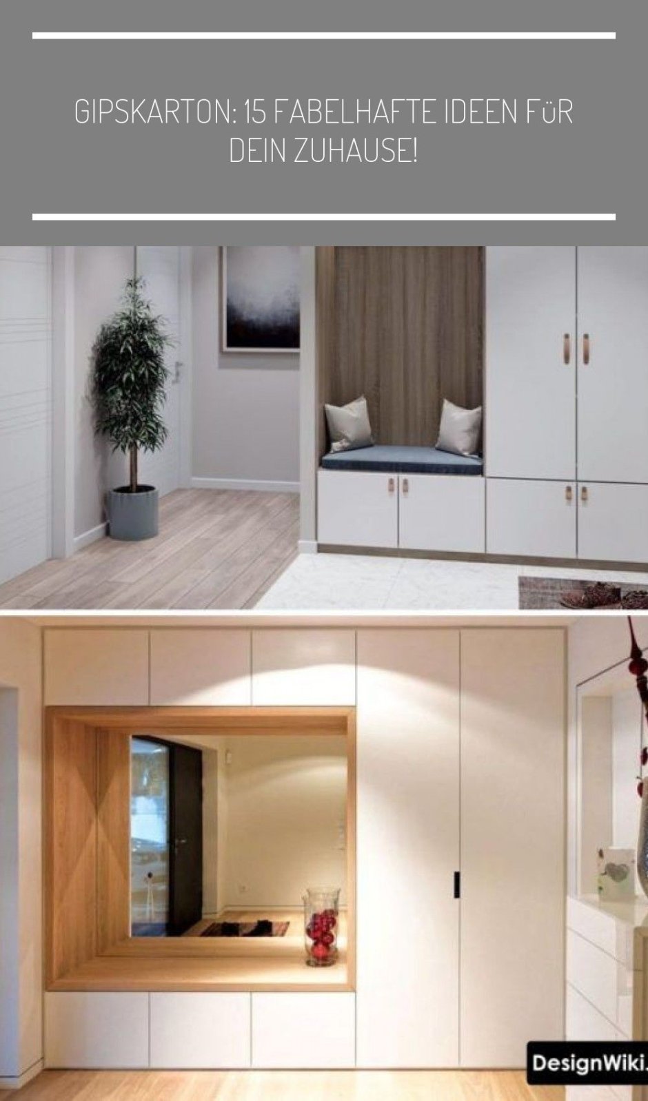 Скрытая дверь в гардеробную комнату