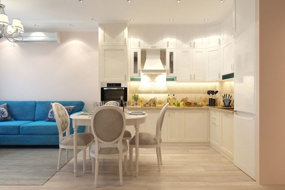 Кухня гостиная пик