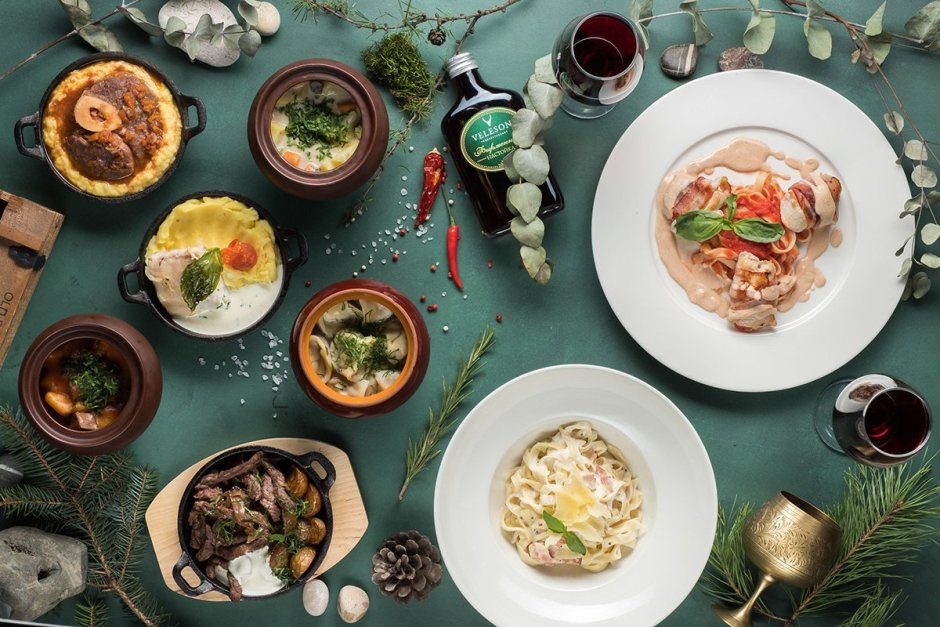 Шикарные блюда меню