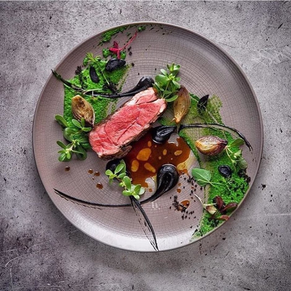 Красивая подача блюд