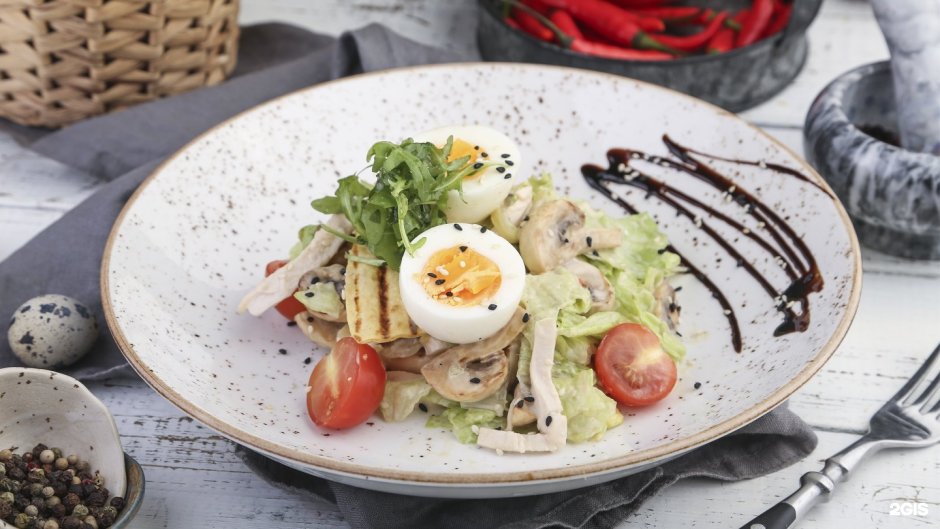 Кафе тарелка