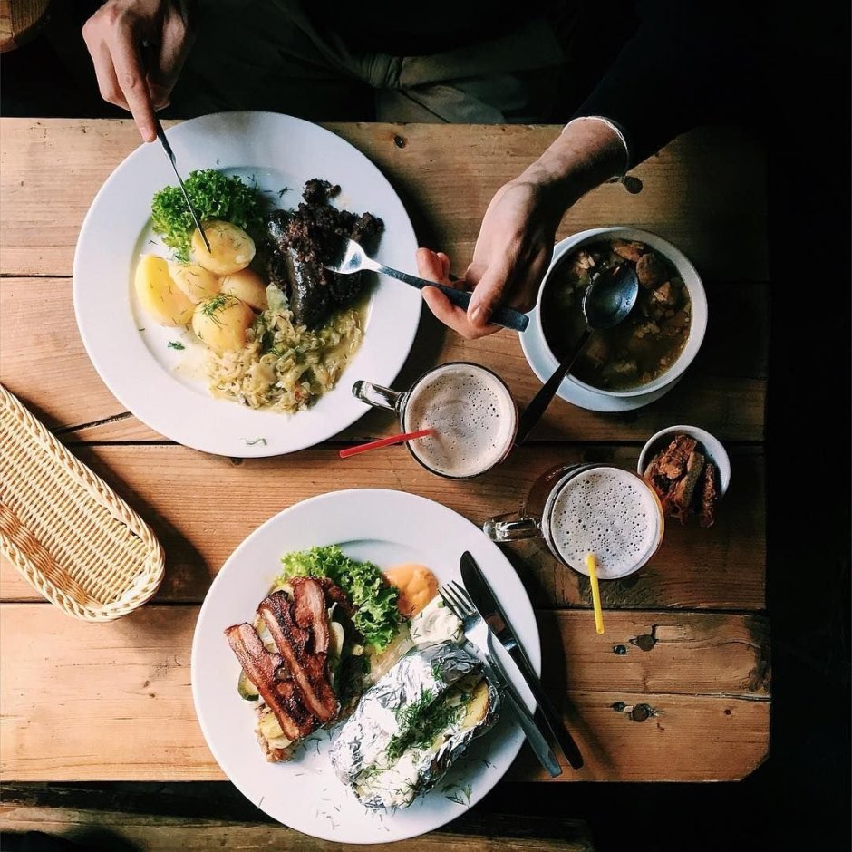 Обед Эстетика