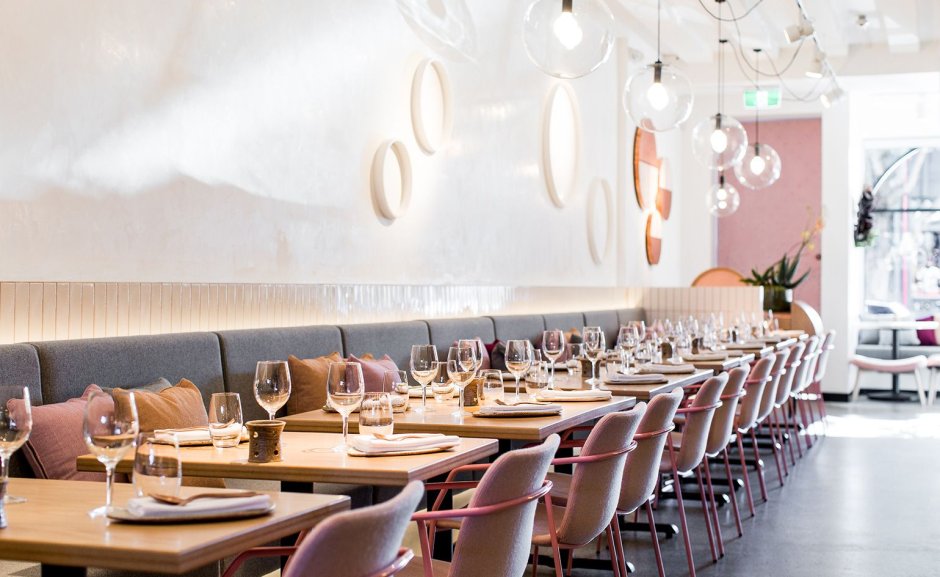 Ресторан обои