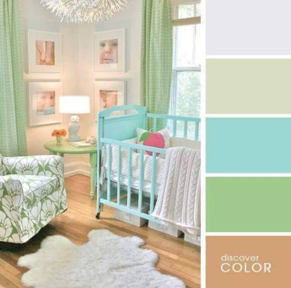 Сочетание цветов мятный в интерьере