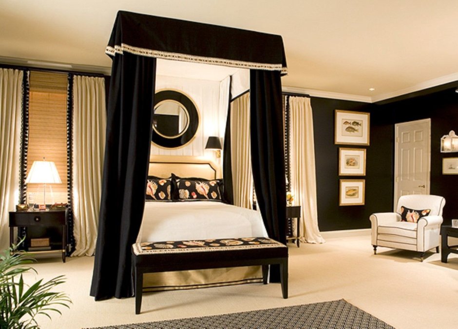 Коричневый интерьер